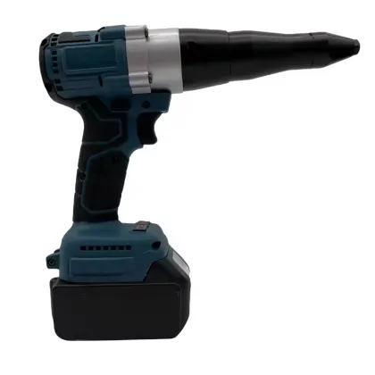21V Cordless Battery-Powered Rivet Gun: A Handheld Electric Riveting Tool and Nut Gun