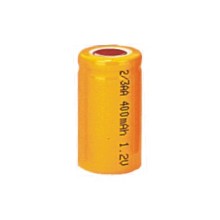 NiCd 2/3AA 400mAh rechargeable battery