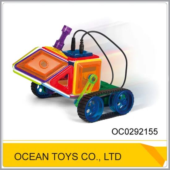 Plastic game magnetic block toy RC car toy OC0292155