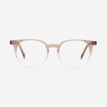 Classic retro round-rimmed acetate women Optical Frames