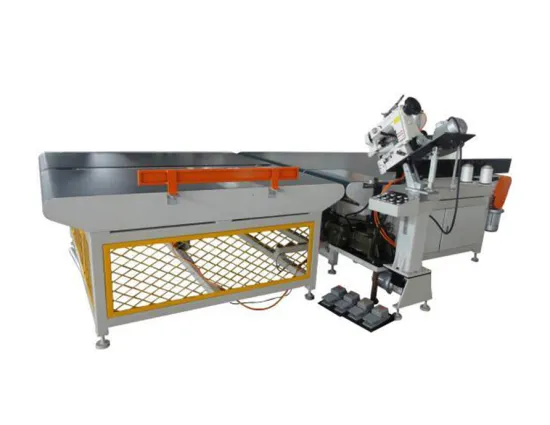 Automatic mattress edger with flip function