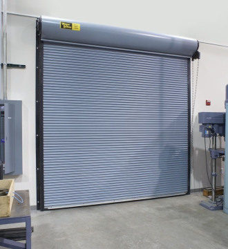 Small Electric Fold up Garage Doors for Workshops and Villas
