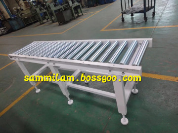 gravity roller light duty roller conveyor line