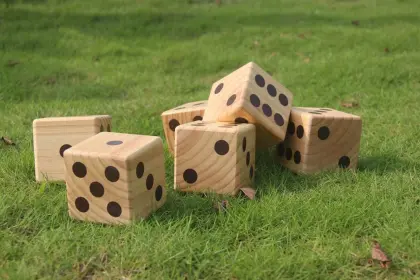 Children Toys Wooden Dice