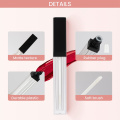 Botellas de brillo labiales recargables con inserciones de goma