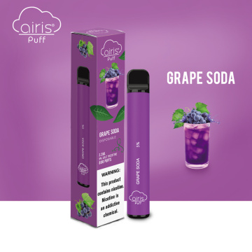 Airis Puff Disposable Vape 800 Puffs