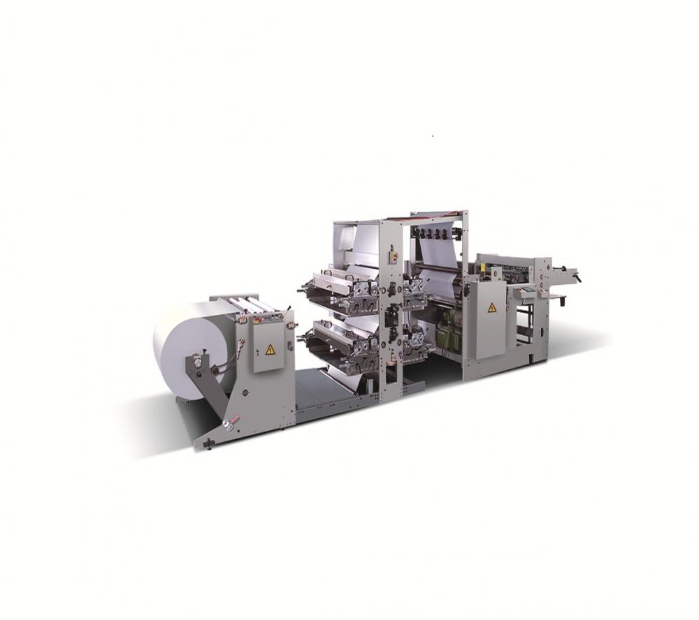 HL-1020A roll paper flexographic high-speed printing line