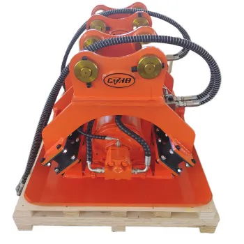 2025 New Excavator Roller Compactor Attachment