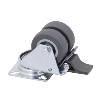 Double wheel caster wheel 2inch 70kg