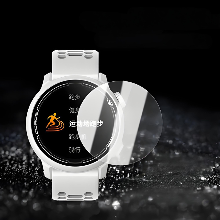 Relógio Clear Tela Tela Termil Termed Concled Coated