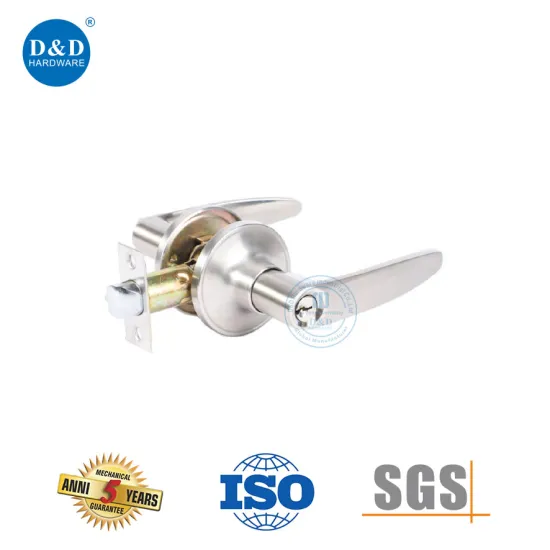 Zinc Alloy Front Door Lever Handle Lock Set