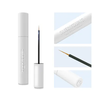 Organic Hyaluronic Acid Eyelash Growth Serum - OEM Private Label 6ml Lash Enhancer
