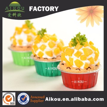 Unique aluminum foil non sticking baking cups