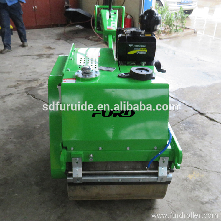 Soil Manual Double Drum Vibration Roller