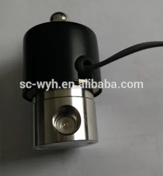 Food grade soleniod valve