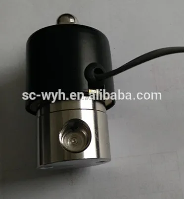 Food grade soleniod valve