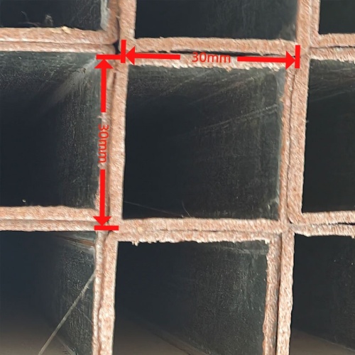 Verzinktes Vierkantrohr 30*30*1 mm