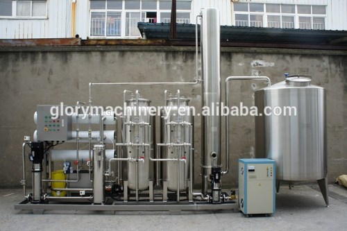 new design for 3000L/H pure drinking water treatment plant