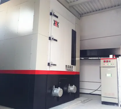 School heating electric boiler