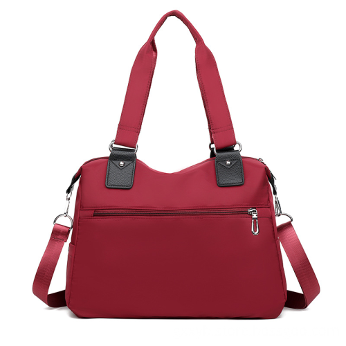 Women's Multi-Pocket Outdoor Travel Business Handbags: Stylish Nylon & Polyester Shoulder Tote Bags