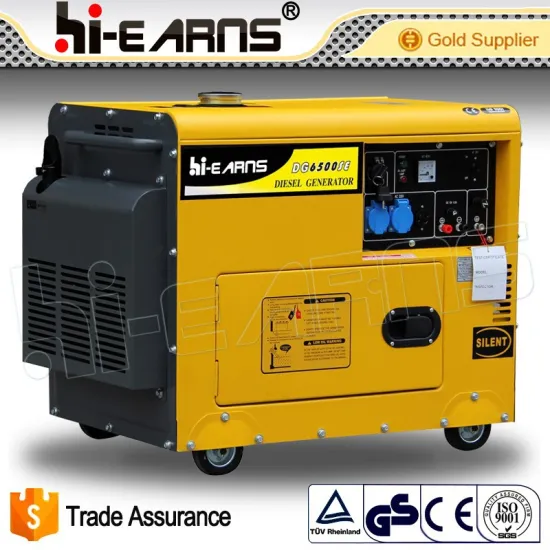 HOT SALE 2-10KVA air-cooled 5KVA portable silent diesel generator