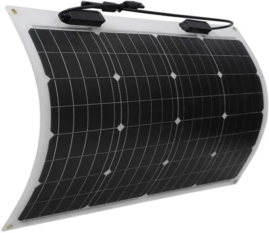 50W 12V Monocrystalline Flexible Solar Panel for Marine RV Van Car