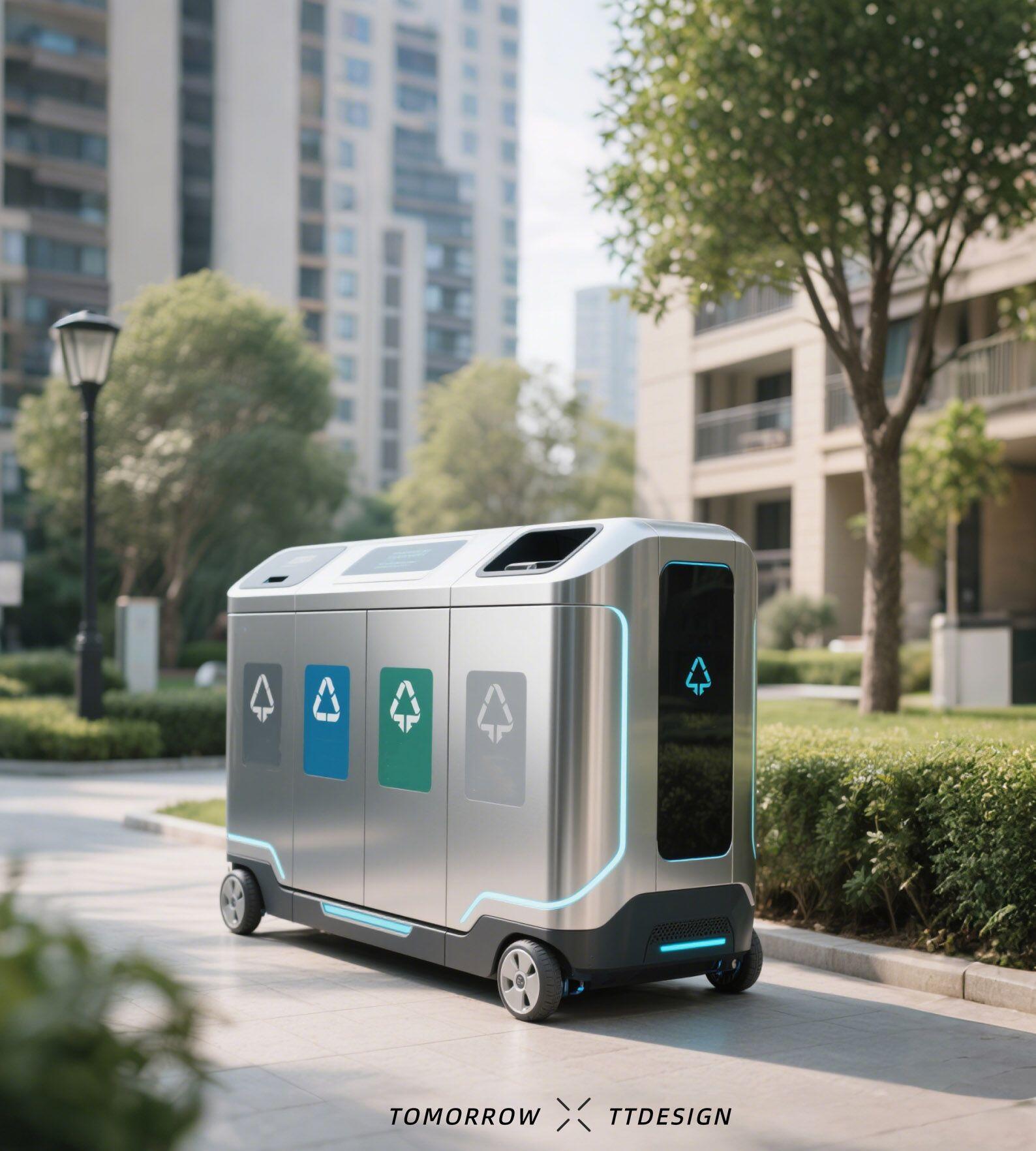 Future concept garbage truck1