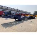 60 tons low bed chassis semi trailer