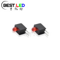 Indicatore circuito LED rosso diffuso da 3 mm