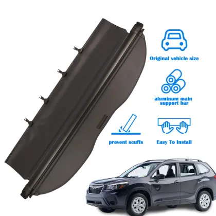 Retractable Cargo Cover for Subaru Forester 2019-2020 SUV Parcel Shelf