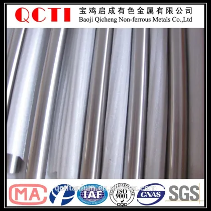 large medical titanium rods in stock for customing spine implants