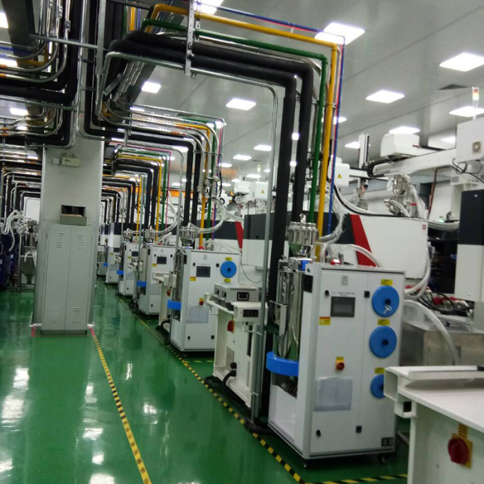 3 dalam 1 pengering dehumidifying untuk pengeringan plastik