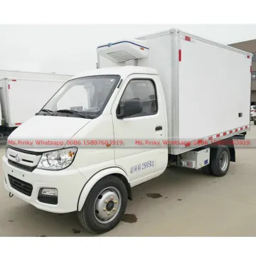 ChangAn Small Freezer Van Car 1Ton 2T 3Tons by factory Sales Whatsapp: 0086 15897603919