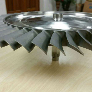 Different specifications different types of high precision special alloy stainless steel turbine blade2