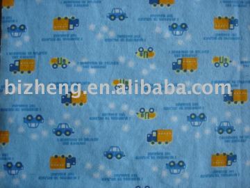 100% Cotton printed Flannel for baby cloth and blanket