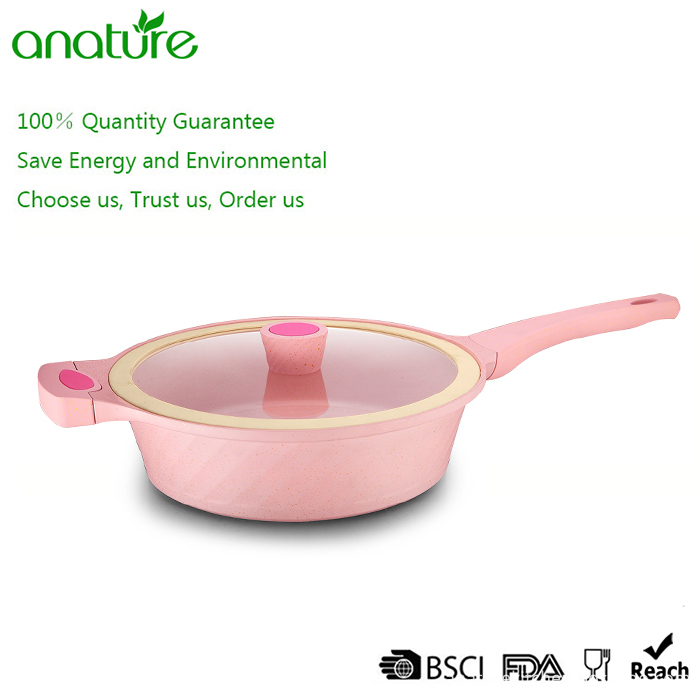 Aluminum Die Cast Marble Nonstick Cookware Set