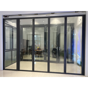 Electric Foldable Hurricane Impact Glass Door