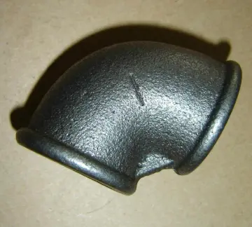 DIN standard malleable iron 90 degree elbow pipe fitting