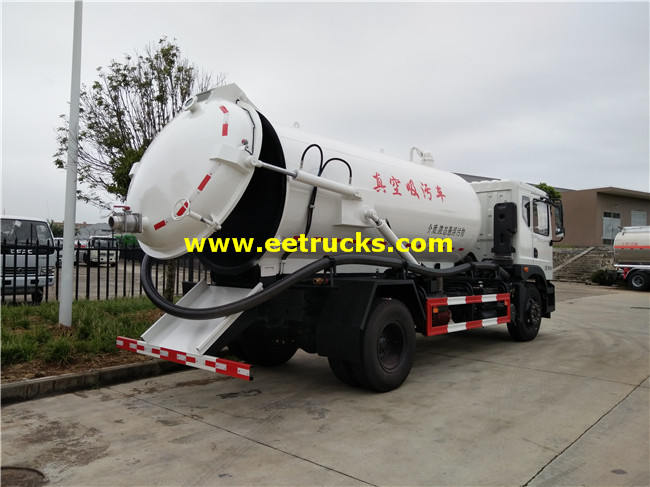 Vacuum 4x2 Sewage Suction Trucks