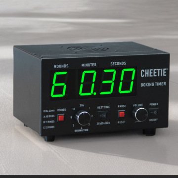 Cheetie CP40 Groene LED -kleurenweergave HIIT Round Training Gymboss Boksinterval Timer