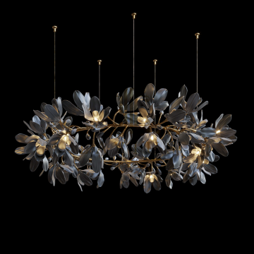 Modern LED Pendant Light for Hotel Lobby and Wedding Staircase Decoration