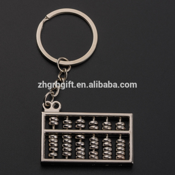 Abacus Metal Keychain Key Ring Ornaments Hanging Buckle Accessories