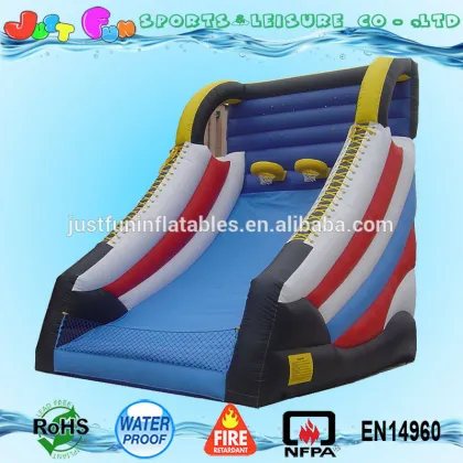2016 new inflatable basketball hoop sports games ,hot hoops basketball game for adults
