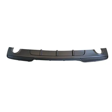M-Performance Style Car Rear Bumper Diffuser - Dual Outlet Single Hole for BMW F10/F18 M-Tech