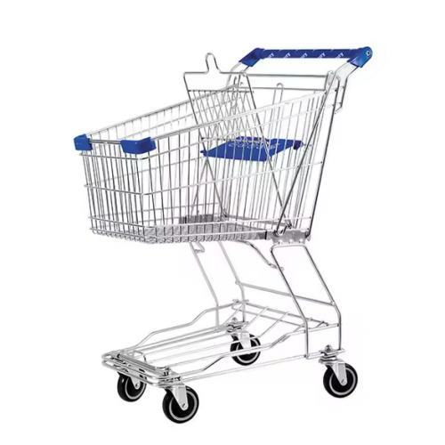 Supermarket customizable plastic part Asian shopping Trolley