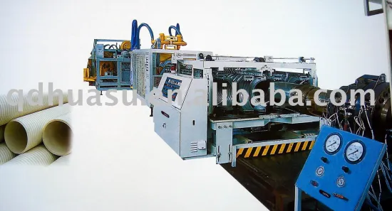 PVC Corrugated Pipe Machine