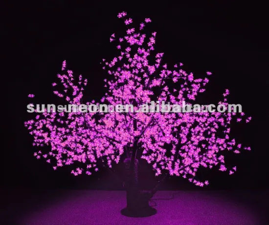 Warm White Led Wedding Lighting Tree,Led Flower Tree Light,Decorative Artificial Flower With Light