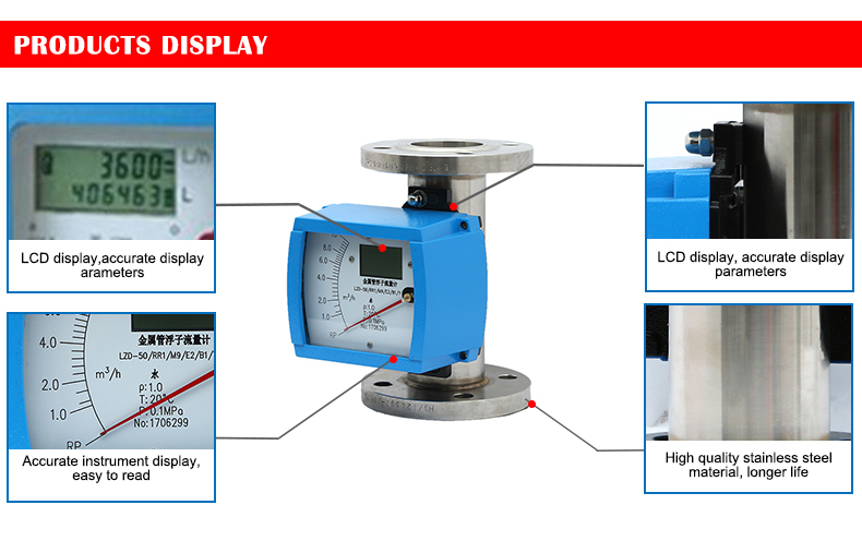 Metal tube float flow meter Metal tube float flow meter