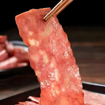 Uzená slanina a vepřové plátky