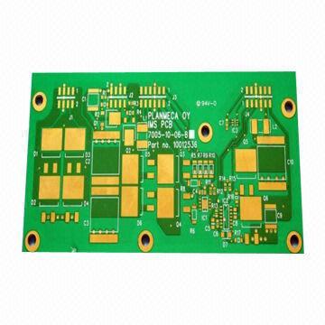 4-layered Rigid PCB with Green Solder Mask